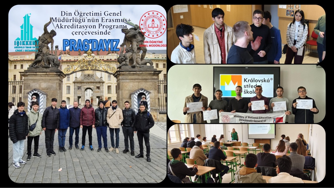 Din Öğretimi Genel Müdürlüğü’nün Erasmus+ Akreditasyon Programı çerçevesinde Işıkkentli Gençler Prag'da Avrupa’yla Buluştu!